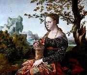 Jan van Scorel Mary Magdalene. oil painting artist